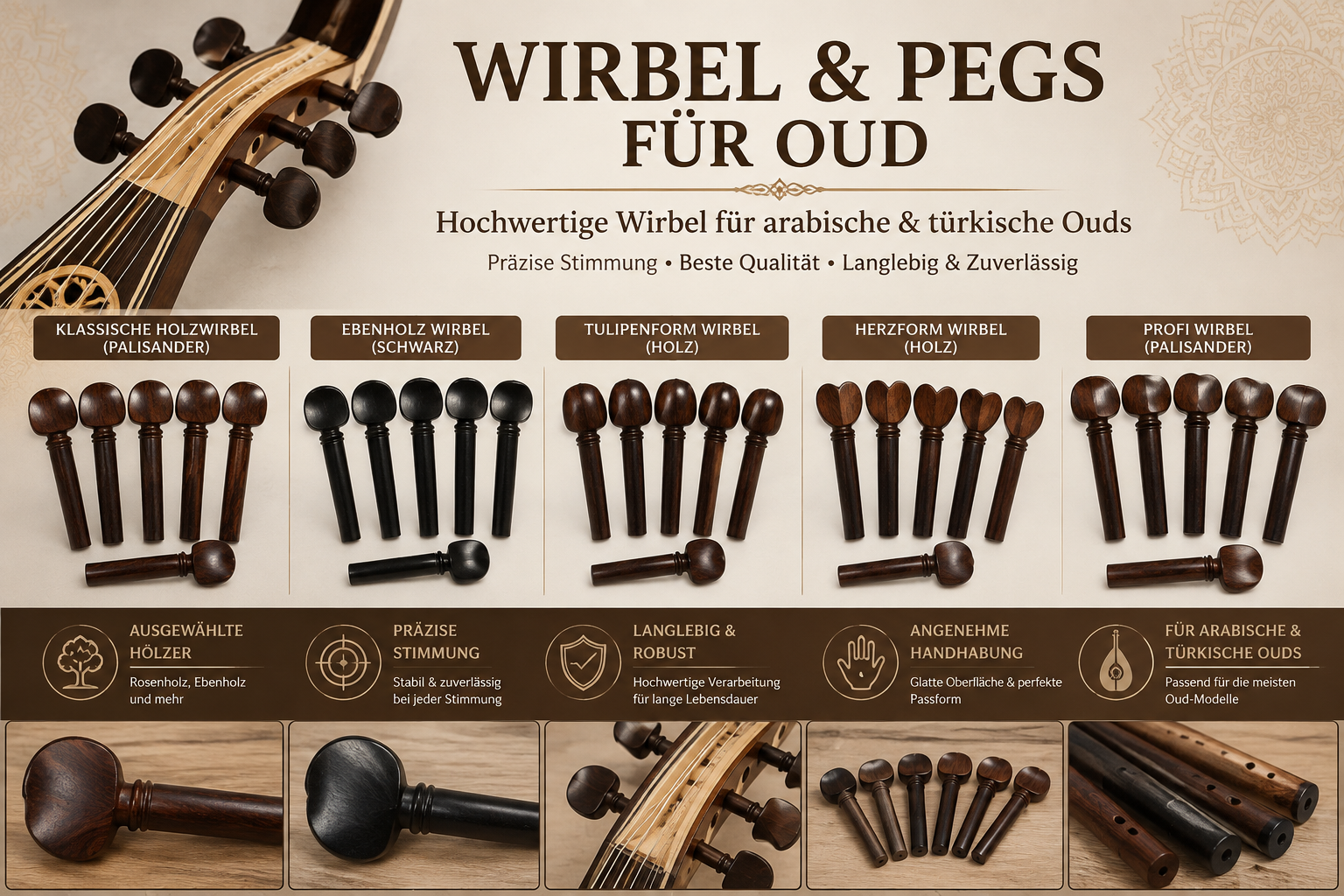 Wirbel & Pegs für Oud category icon/image